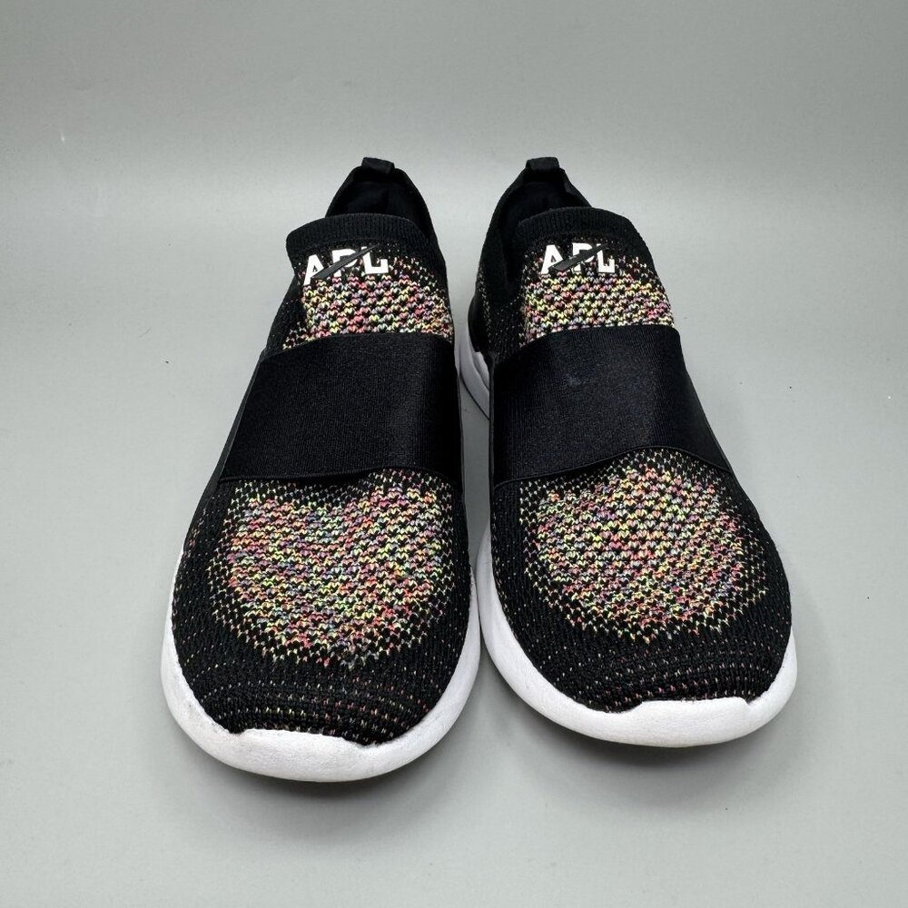 APL Women's techloom bliss black rose gold white size 7 - Picture 4 of 8